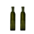 High Quality Durable Stocked Square Antique Dark Green 100ml 200ml 250ml Olive Oil Bottle